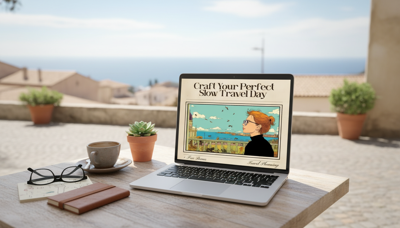 Plan a Slow-Travel Day: AI Checklist for Calm Itineraries