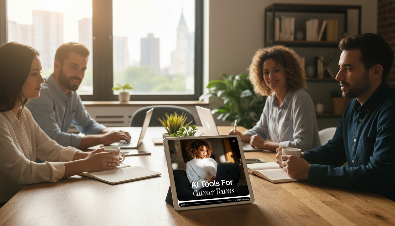 AI Tools for Calmer Teams: Reduce Conflict Fast