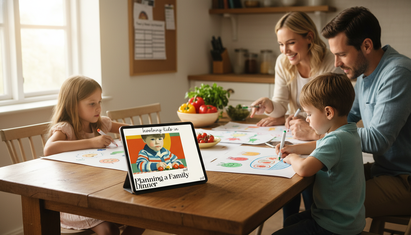 Cozy Family Dinner Planning With Kids: Roles & Routine