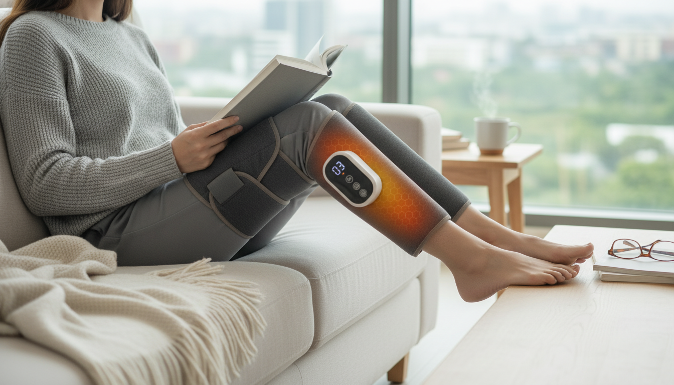 Full-Coverage Air Pressure Calf & Leg Massager Guide