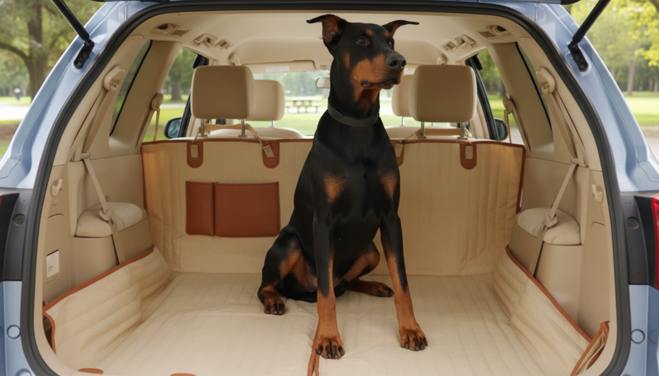 Sturdy Dog Car Hammock With Side Flaps for Clean Seats