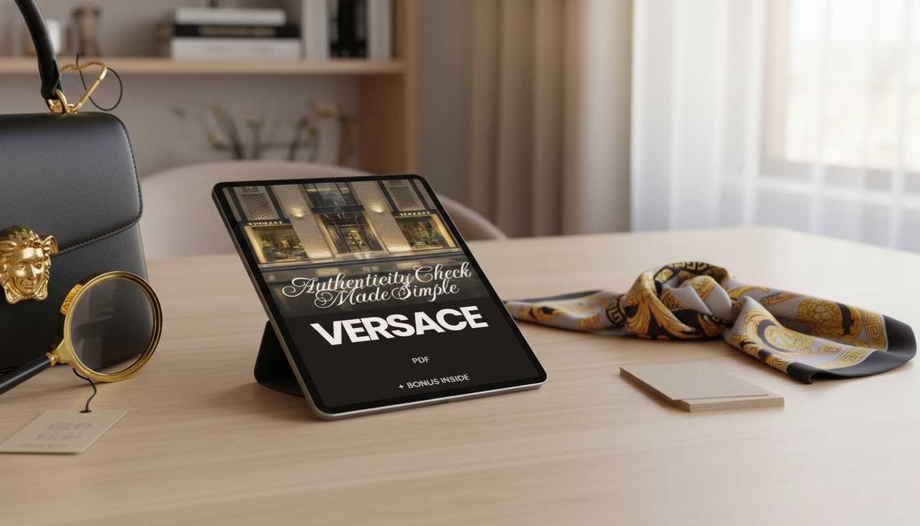 Versace Authenticity Check: Labels, Codes & Craftsmanship