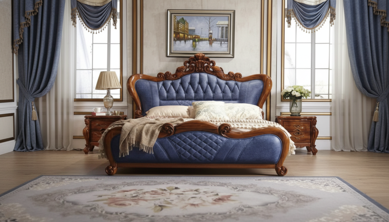 Waterproof European King Bed: High-End Comfort & Fit