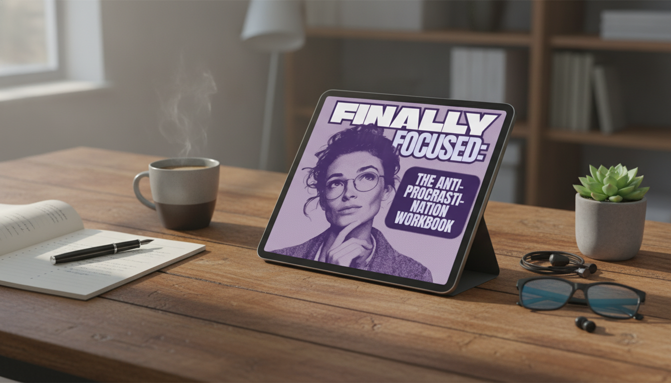 Finally Focused: Anti-Procrastination Workbook to Take Action