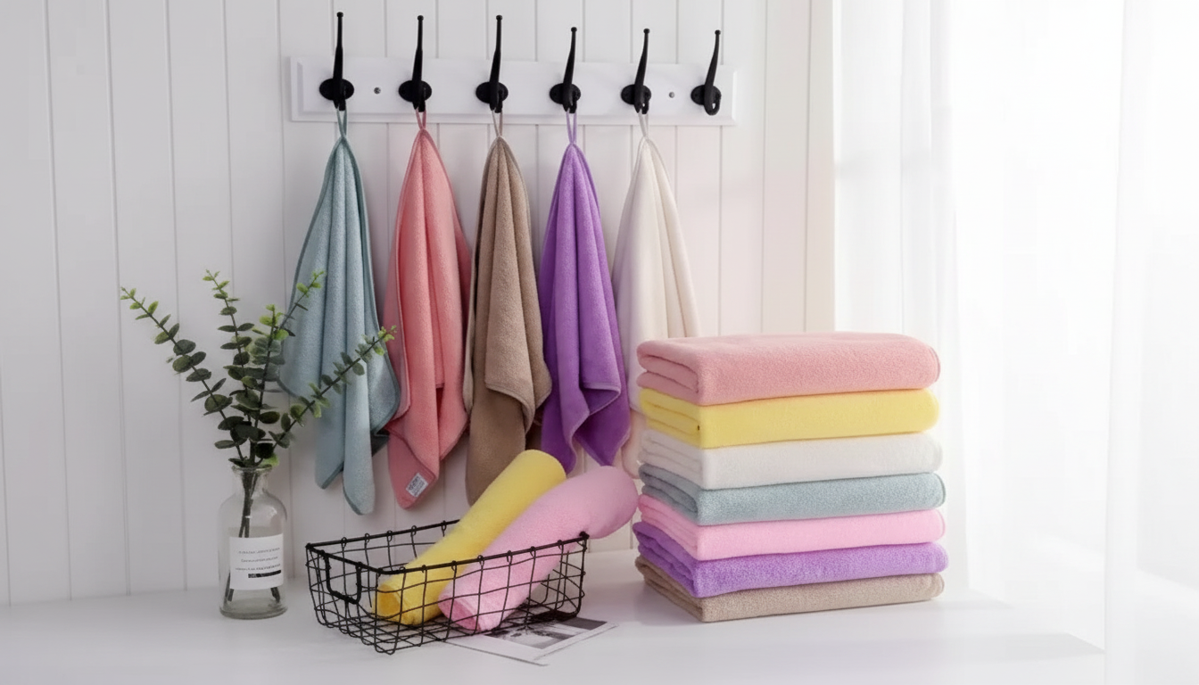 Soft Microfiber Face Towel 35x75cm for Kids & Adults