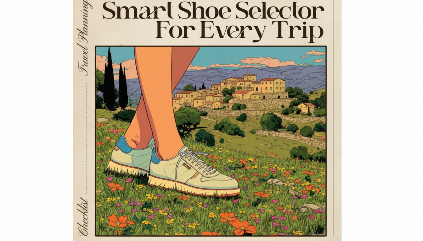 Travel Shoe Checklist: Pack Lighter, Walk Farther