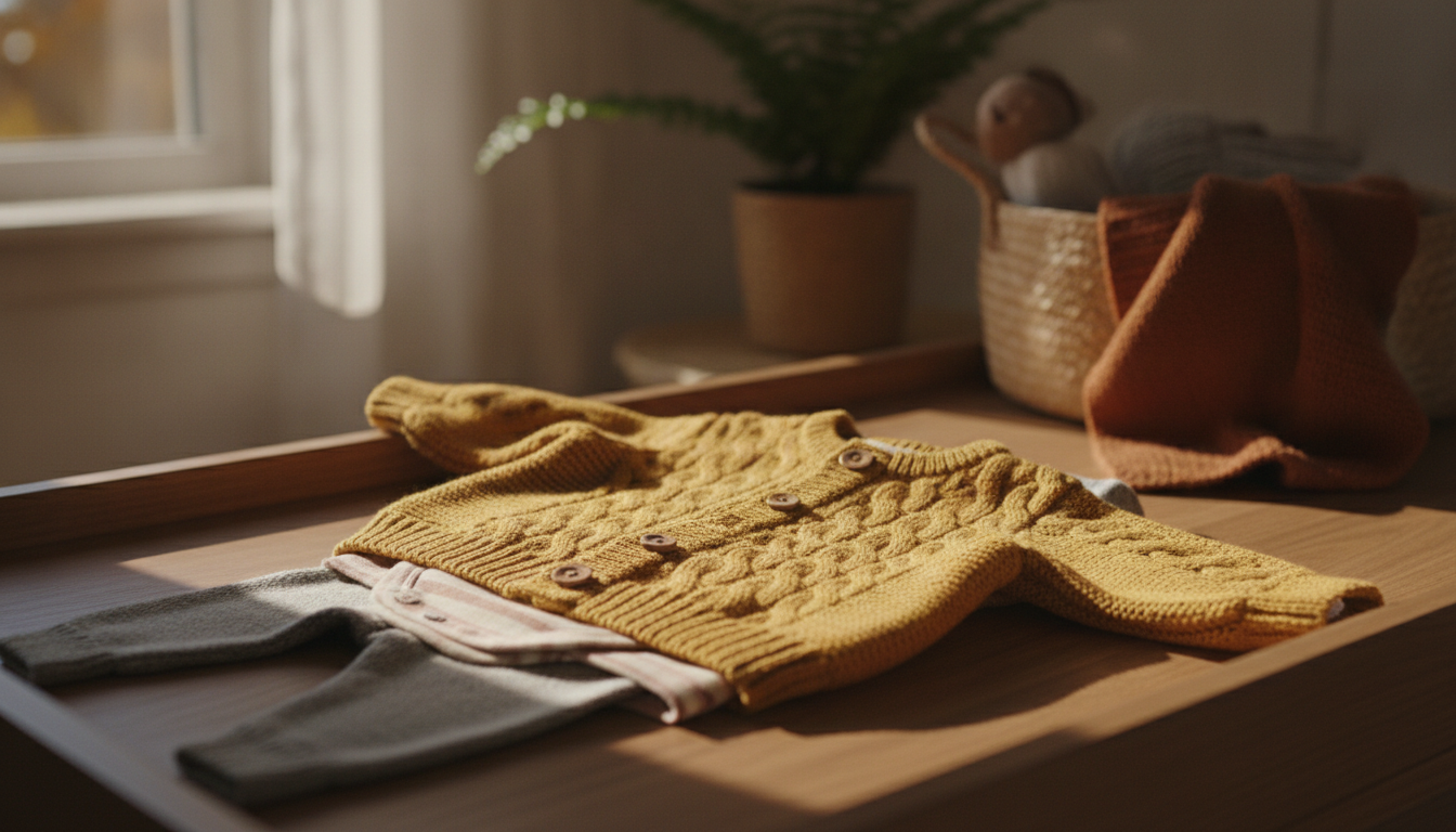 Baby Girl Cardigan Size for Autumn Layering (Fit Tips)